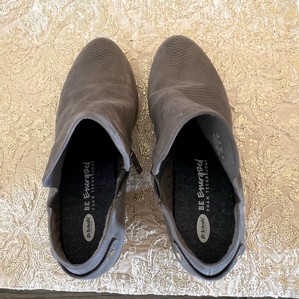 Gray Booties